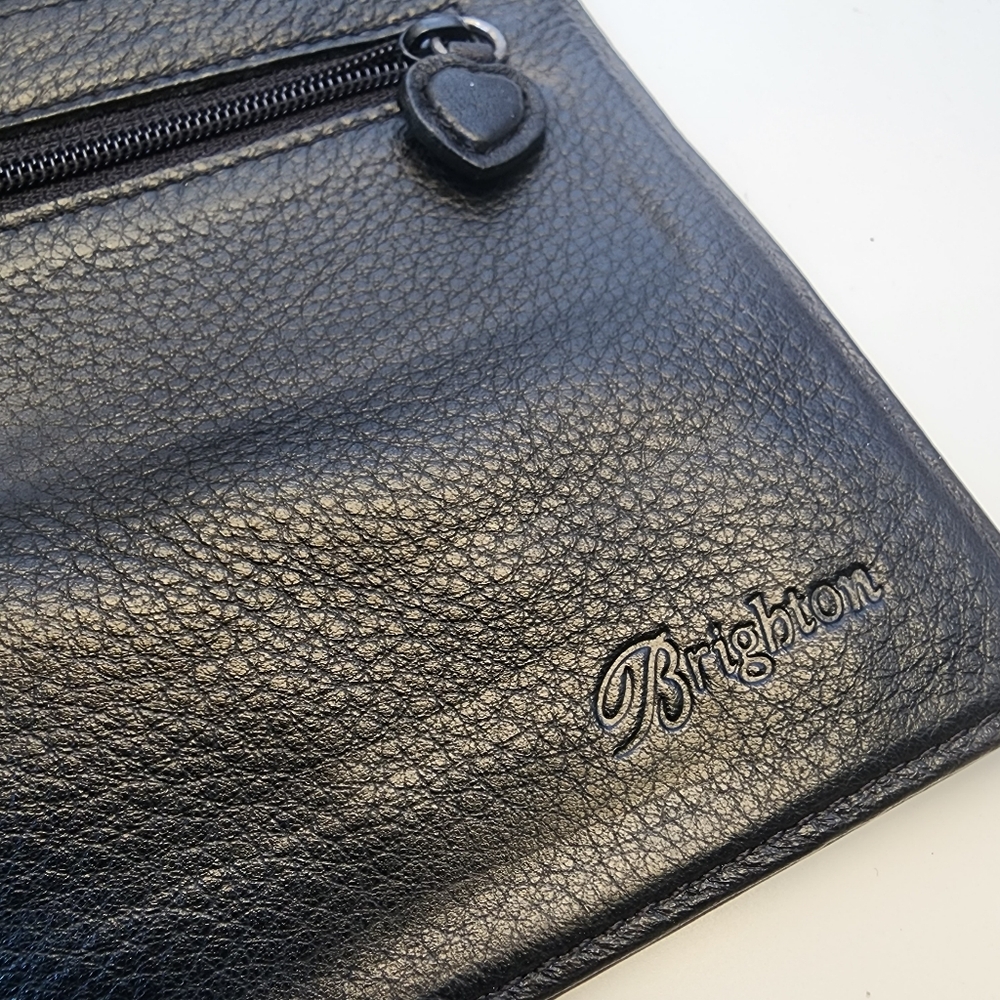 Brighton Vintage Crossbody Bag plus Wallet Snakeskin Leather - Picture 11 of 16